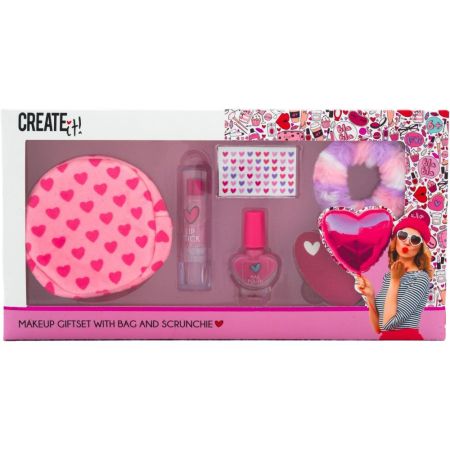 Create It! Heart Make-Up Set Hearts Set de maquillaje perefecto para los jóvenes amantes de la belleza que buscan diferentes looks