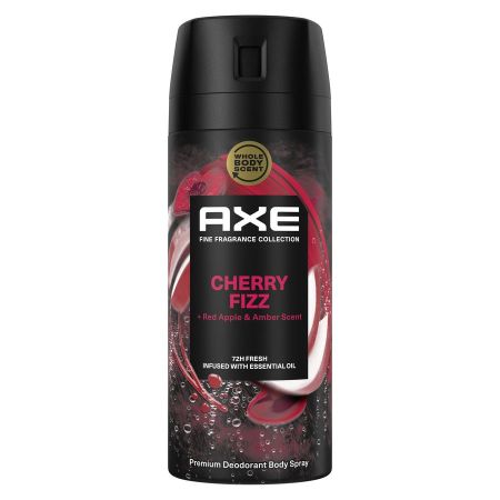 Axe Cherry Fizz Desodorante Spray Desodorante antitranspirante ofrece 72 horas de protección con aroma que huele de lujo