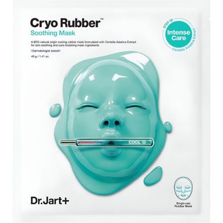 Dr.Jart+ Cryo Rubber Soothing Mask Tratamiento de mascarilla hidratante y calmante ofrece frescor para piel sana y calmada