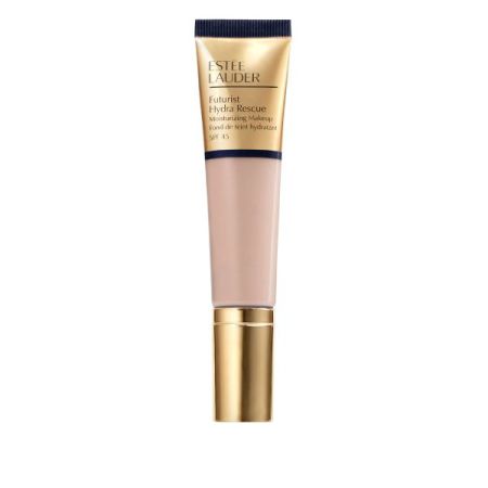 Estee Lauder Futurist Hydra Rescue Mosturizing Makeup Spf 45 Base de maquillaje calma irritaciones y enrojecimiento suavizando la piel hasta 12 horas