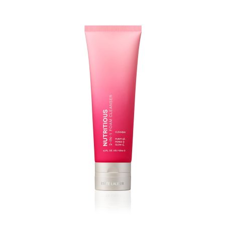Estee Lauder Nutritious 2-In-1 Foam Cleanser Espuma facial limpiadora diaria o mascarilla purificante semanal 125 ml
