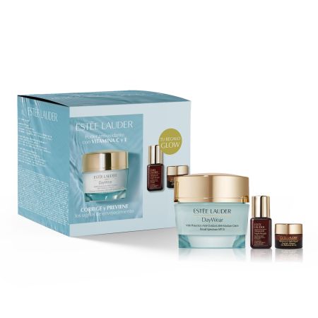 Estee Lauder Daywear Advanced Multi-Protection Spf 15 Estuche Crema de día hidratante multiprotectora y antiedad refresca la priel y reduce el toono apagado 50 ml