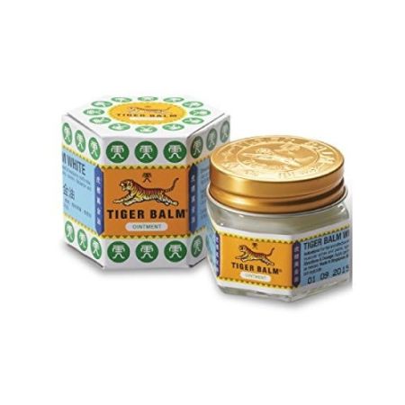 Tiger Balm Bálsamo De Tigre Blanco Bálsamo ungüento calma y alivia dolores ofrece calentor 19 gr