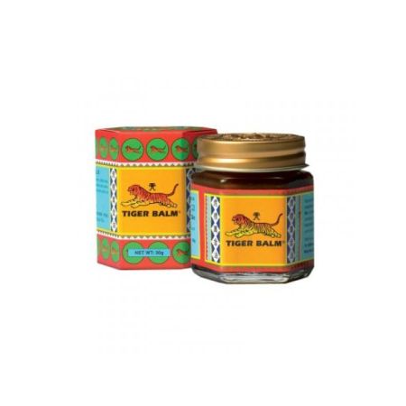 Tiger Balm Bálsamo De Tigre Rojo Bálsamo ungüento relaja músculos y articulaciones ofrece calentor 19 gr